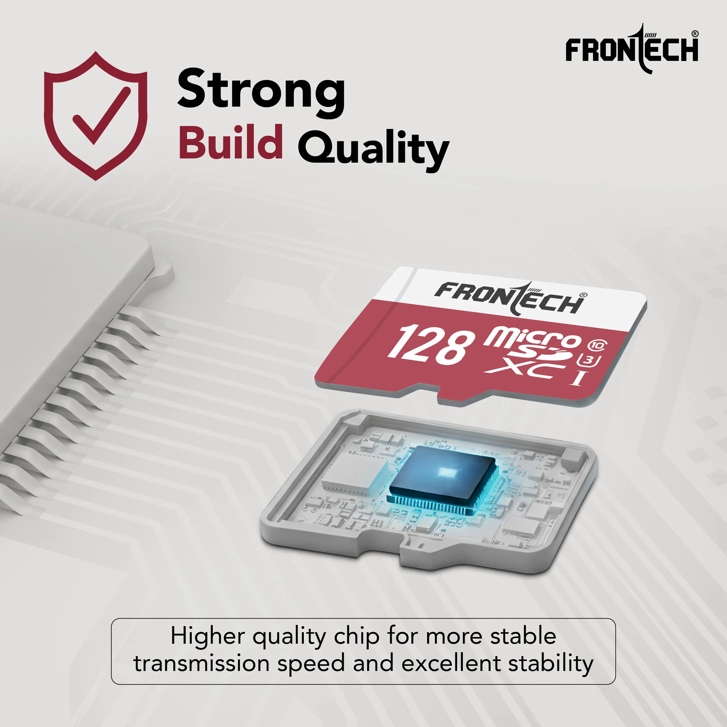Frontech 128GB Micro SDXC Memory Card - Class 10 UHS-3 High-Speed Data Transfer | Full HD Video Capture & 3-Year Warranty (MSD-0003) - Image 6