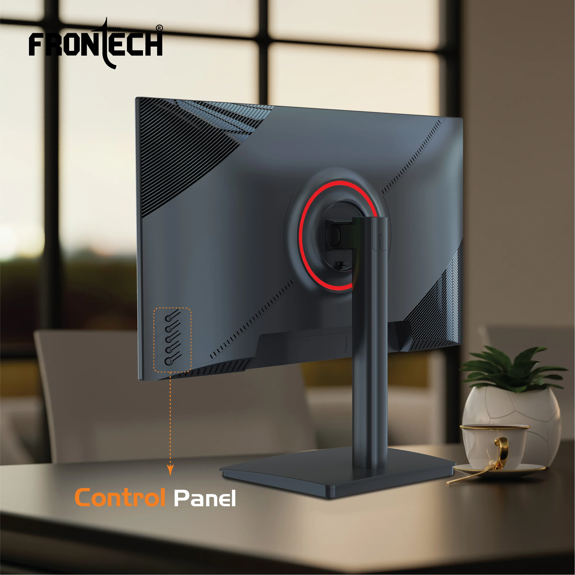 Frontech 27 inch Gaming Monitor | 100Hz | 2560x1440 | Wall Mountable | HDMI & DP | 1ms Response Time | Built-in Speaker | 3 Years Warranty - Image 8