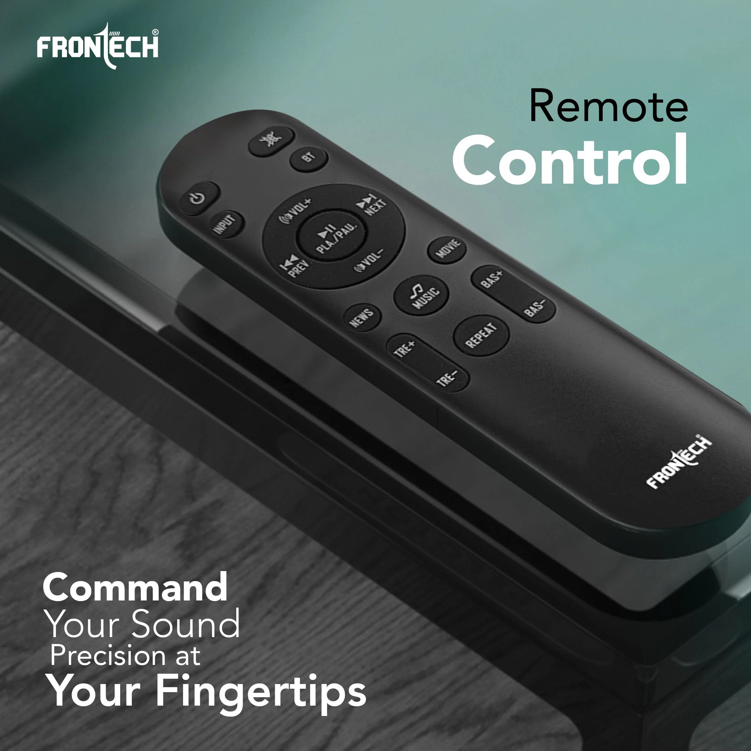 Frontech EchoMax-262 | 2.1 Channel Soundbar with Subwoofer | 265W Output | BT 5.3/HDMI/Optical/USB & AUX Connectivity (SW-0262) - Image 6