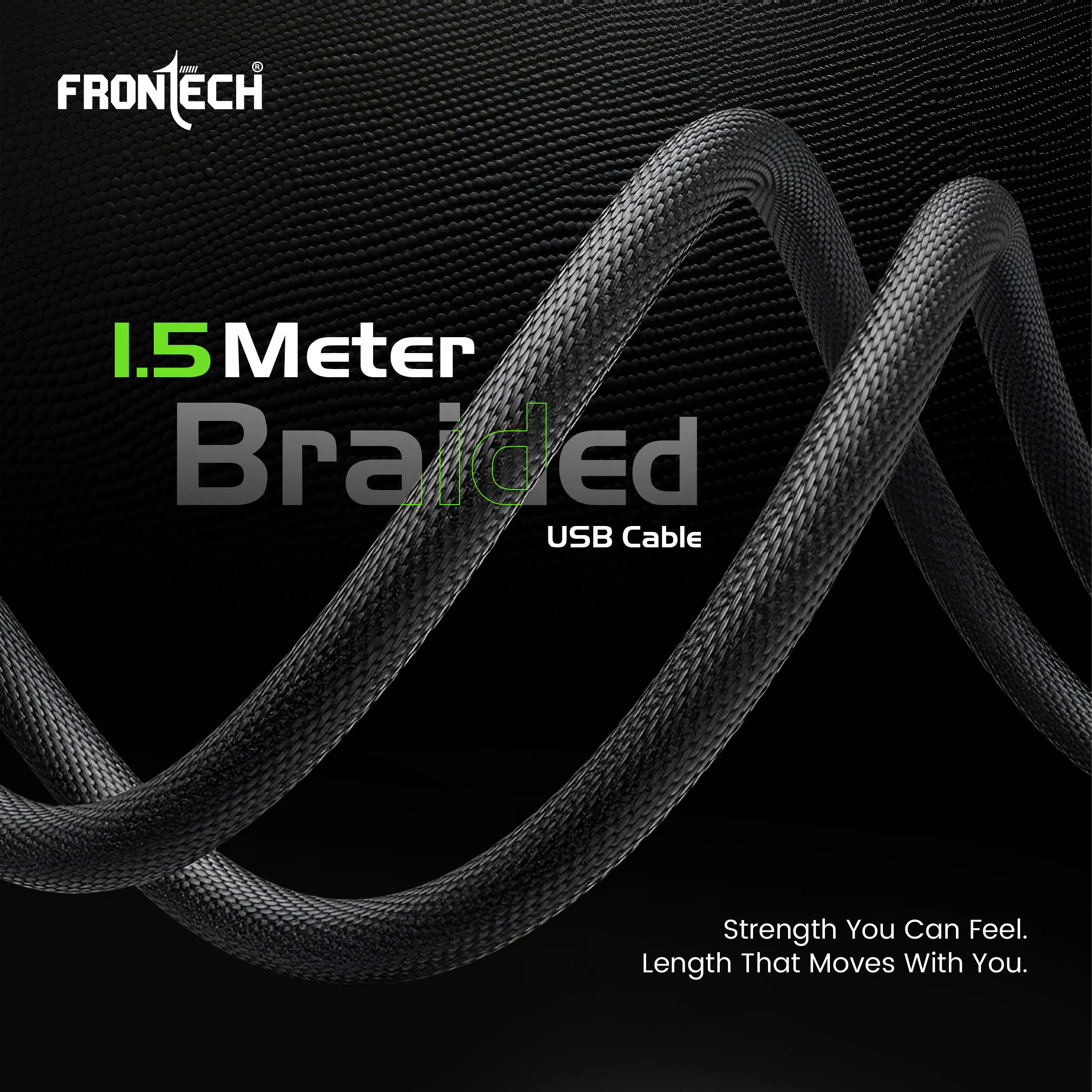 Frontech Spectra X Wired Gaming Mouse | 12,800 DPI Adjustable Sensor | 1000Hz Polling Rate | RGB Backlight | 7 Buttons | 1.5m Braided Cable | 1 Year Warranty (MS-0108) - Image 9