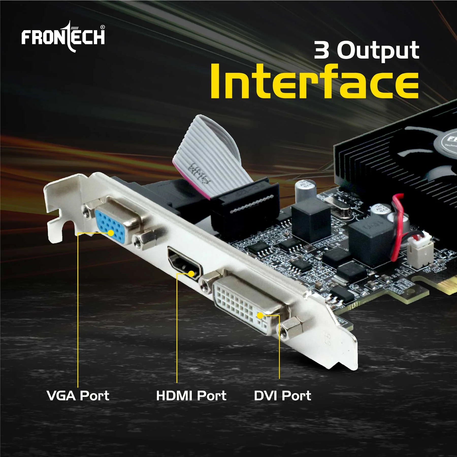 Frontech GT 730 Graphics Card with 4 GB DDR3 (GRP-0002) - Image 6