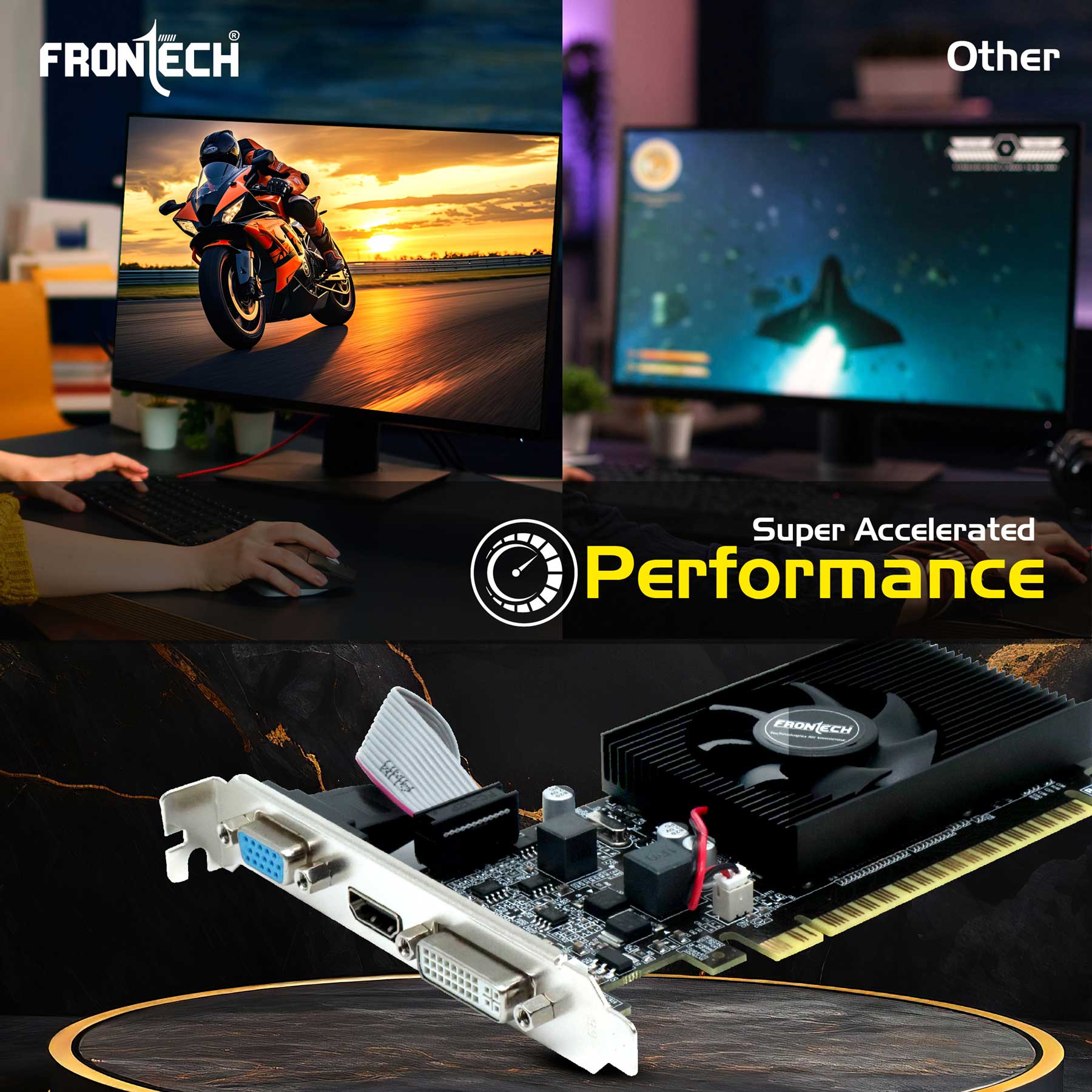 Frontech GT 730 Graphics Card with 4 GB DDR3 (GRP-0002) - Image 7